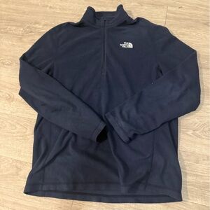 The North Face Dark Blue Half-Zip Pullover